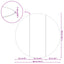 Pool Bundark Ø 366 cm (1 mm) Rund Non-woven stof Sort