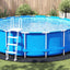 Pool Bundark Sort Ø 428 cm Non-woven stof