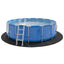 Pool Bundark Sort Ø 428 cm Non-woven stof