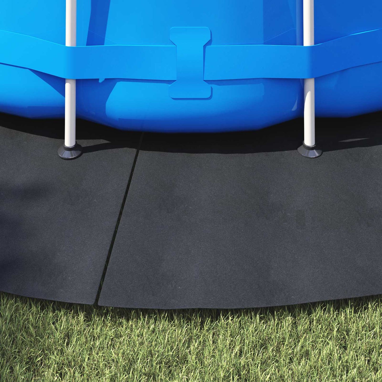 Pool Bundark Sort Ø 458 cm Non-woven stof