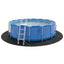 Pool Bundark Sort Ø 458 cm Non-woven stof