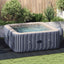 Pool Bundark 300 x 220 x 0,1 cm Rektangulær Non-woven stof Sort
