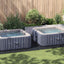 Pool Bundark Sort 500 x 250 x 0,1 cm Non-woven stof