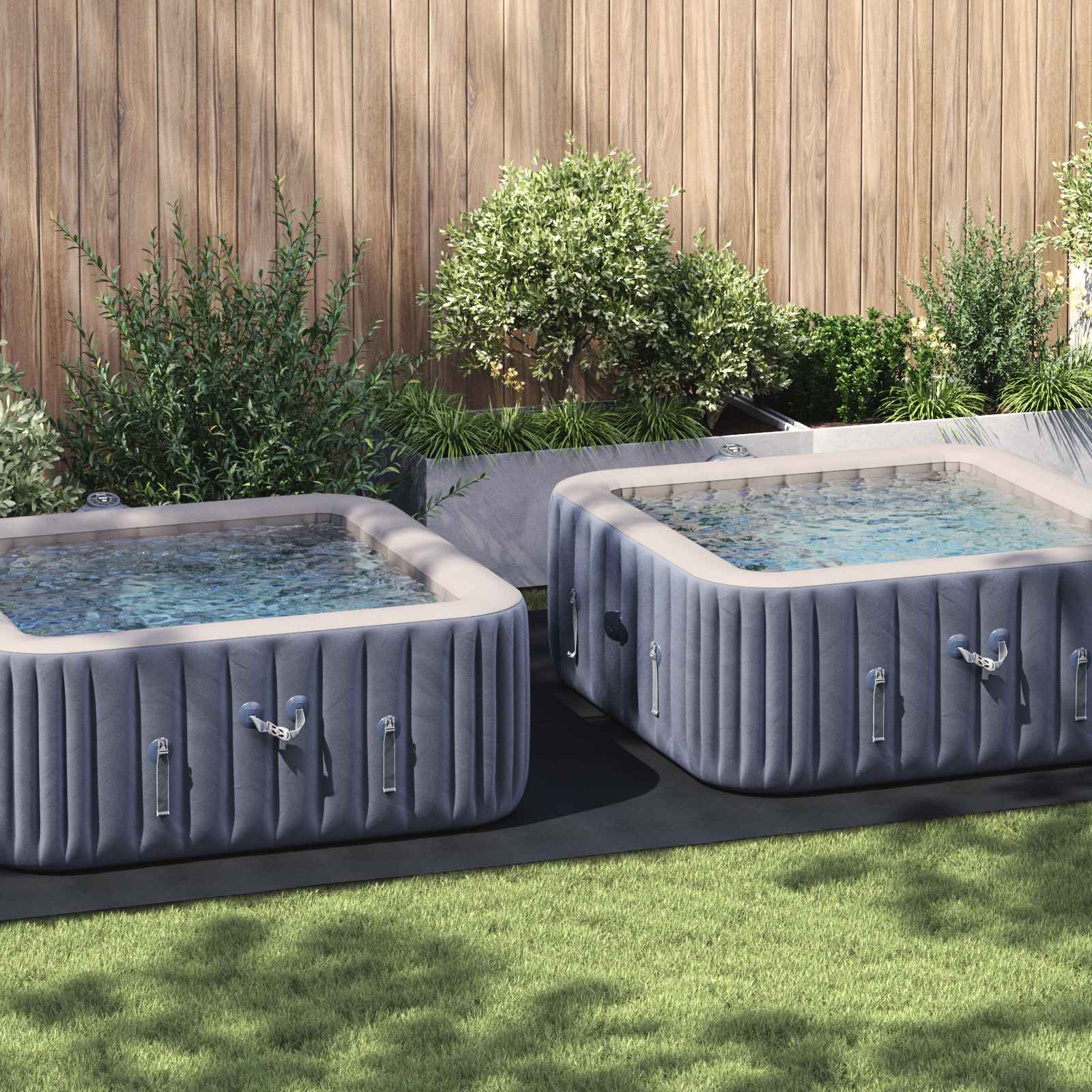 Pool Bundark Andet Sort 500 x 250 cm Polyester geotekstil