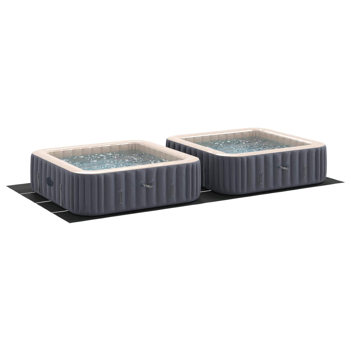 Pool Bundark Sort 820 x 420 x 0,1 cm Non-woven stof
