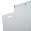 Plænekanter 5 pcs Sølv 100 x 25 x 0,07 cm Galvaniseret stål