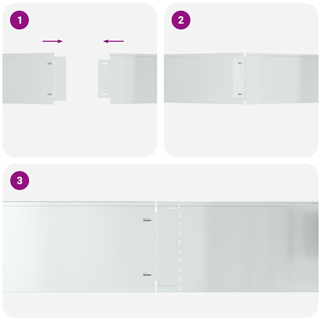 Plænekanter 10 pcs Sølv 100 x 25 x 0,07 cm Galvaniseret stål