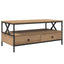 Sofabord artisan eg 100 x 51 x 45 cm Konstrueret træ