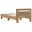 Sengestel Artisan Egetræ 203 x 95 x 70 cm Konstrueret træ