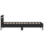 Sengestel Sort eg 203 x 95 x 70 cm Konstrueret træ