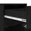 LED Sengeskab Sort eg 38 x 34 x 61 cm Konstrueret træ