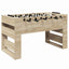 Fodboldbord Sonoma eg 146,5 x 74 x 85 cm Konstrueret træ