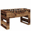 Fodboldbord Gammelt træ 146,5 x 74 x 85 cm Konstrueret træ