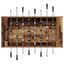 Fodboldbord Gammelt træ 146,5 x 74 x 85 cm Konstrueret træ