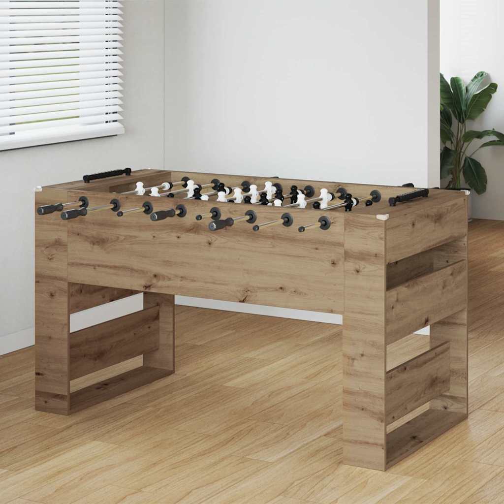 Fodboldbord Artisan Eg 146,5 x 74 x 85 cm Konstrueret træ