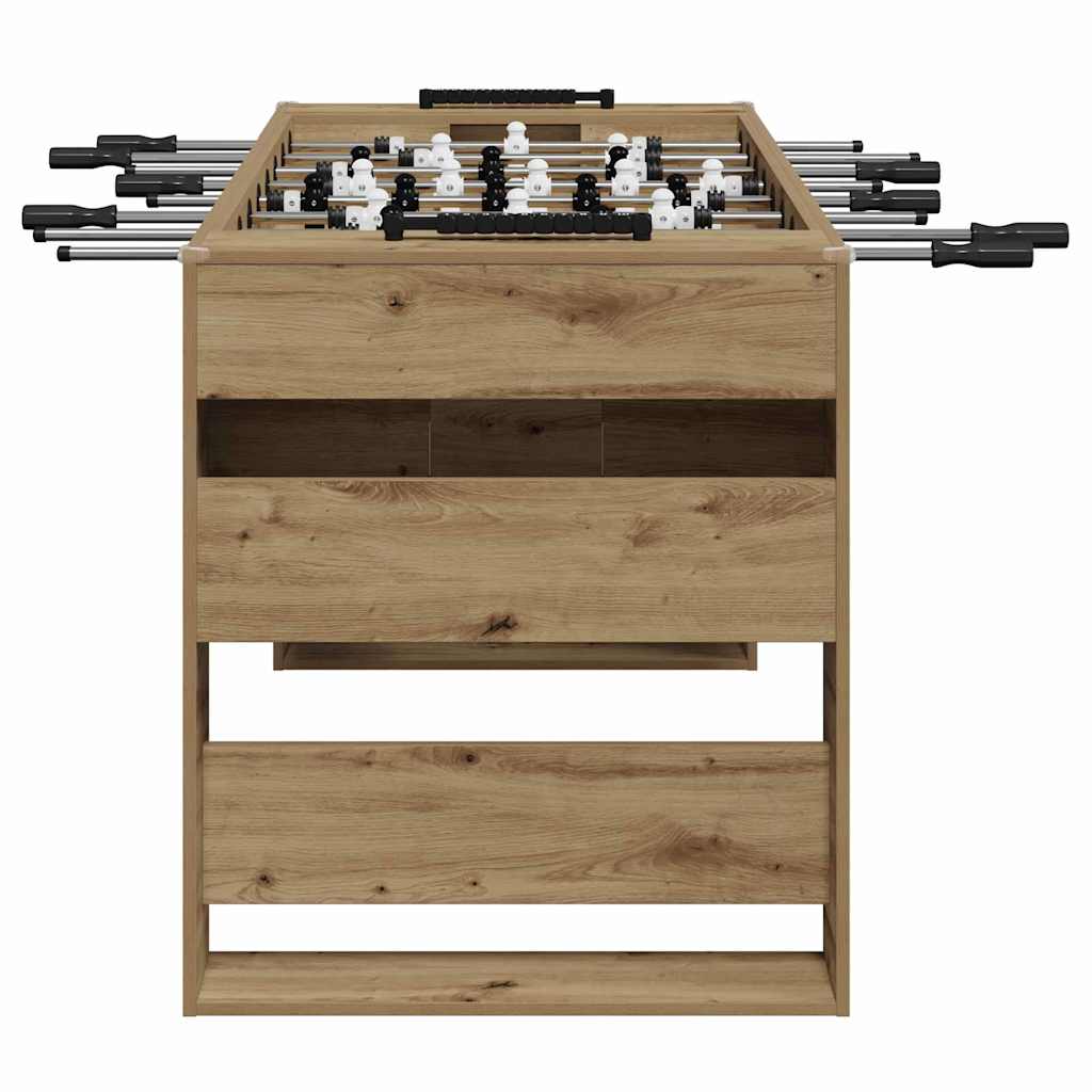 Fodboldbord Artisan Eg 146,5 x 74 x 85 cm Konstrueret træ