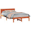 Sengestel Brun 135 x 190 cm Massivt fyrretræ