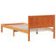 Sengestel Brun 90 x 200 cm Massivt fyrretræ