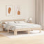 Sengestel Naturfarvet 180 x 200 cm Massiv fyrretræ