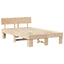 Sengestel Naturfarvet 120 x 190 cm Massiv fyrretræ