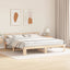 Sengestel Naturfarvet 180 x 200 cm Massiv fyrretræ