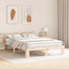 Sengestel Naturfarvet 160 x 200 cm Massiv fyrretræ