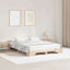 Sengestel Naturfarvet 160 x 200 cm Massiv fyrretræ