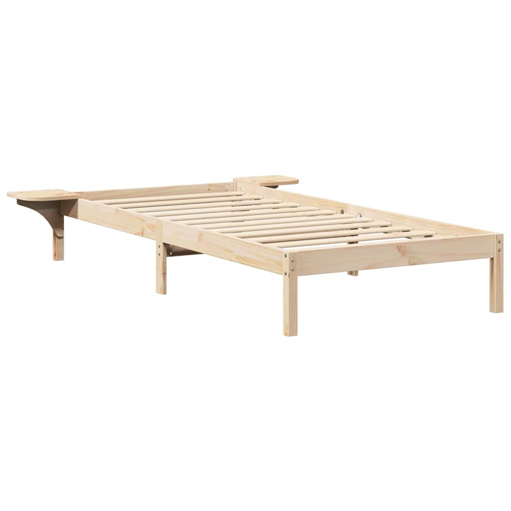 Sengestel Naturfarvet 80 x 200 cm Massiv fyrretræ