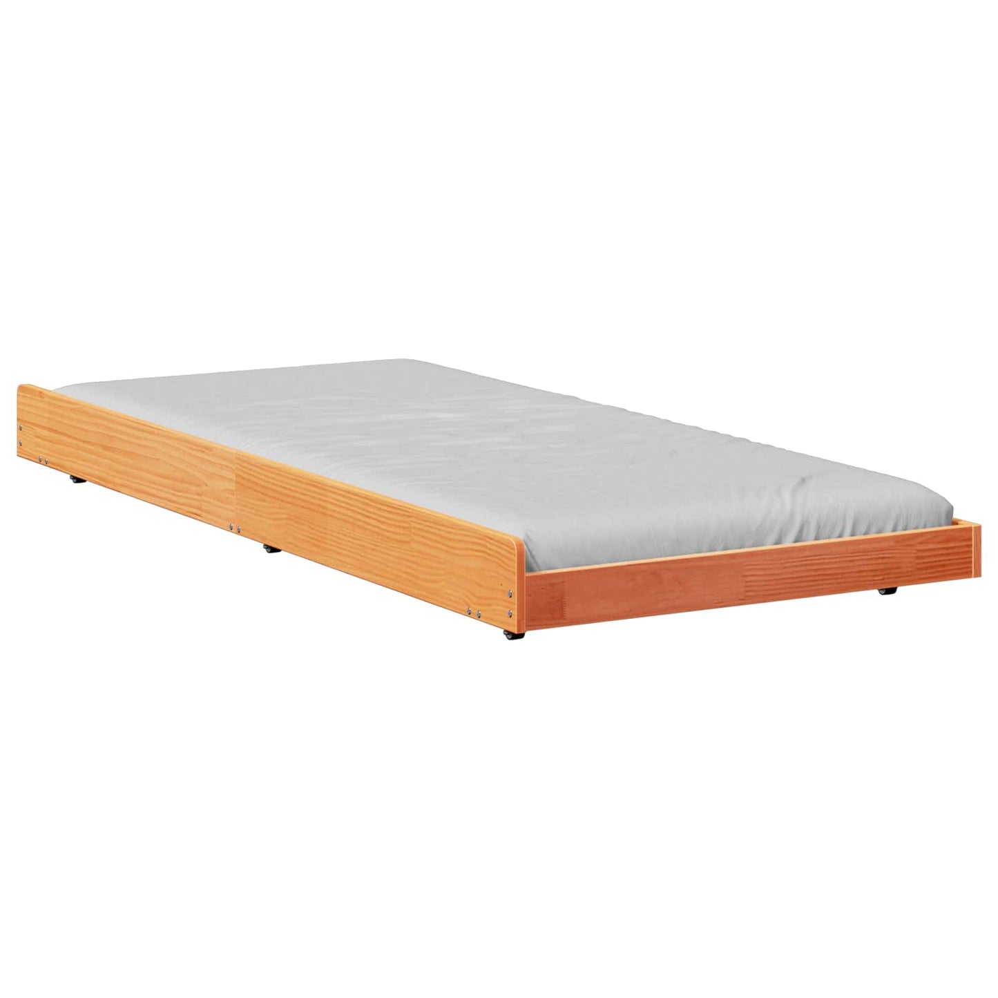 Sengestel Voks brun 80 x 200 cm Massiv fyrretræ