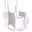 Have Spisebordssæt med pude 7 pcs Beige polyrattan