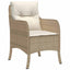 Have Spisebordssæt med pude 7 pcs Beige polyrattan