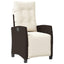Have Spisebordssæt 5 stk. Brun polyrattan