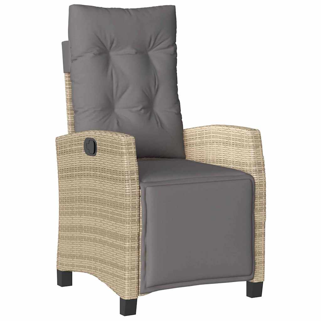 Have Spisebordssæt 5 stk. Beige polyrattan