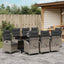 Have Spisebordssæt med pude 9 pcs Lysegrå polyrattan