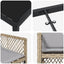 Have Spisebordssæt 5 stk. Beige polyrattan