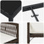 Have Spisebordssæt 5 stk. Brun polyrattan