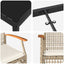 Have Spisebordssæt 5 stk. Beige og sort Rattan