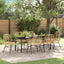 Have Spisebordssæt 7 pcs Brun polyrattan
