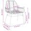 Have Spisebordssæt 9 pcs Brun polyrattan