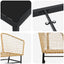 Have Spisebordssæt 9 pcs Brun polyrattan