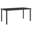 Have Spisebordssæt 5 stk. Grå polyrattan