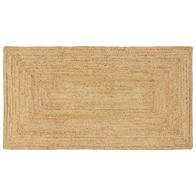 Områdetæpper Naturfarvet 80 x 200 cm Jute