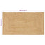 Områdetæpper Naturfarvet 80 x 200 cm Jute