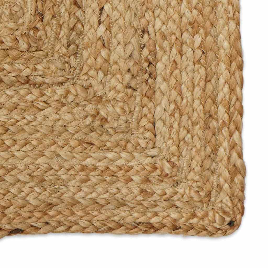 Område tæppe Naturfarvet 200 x 290 cm Jute