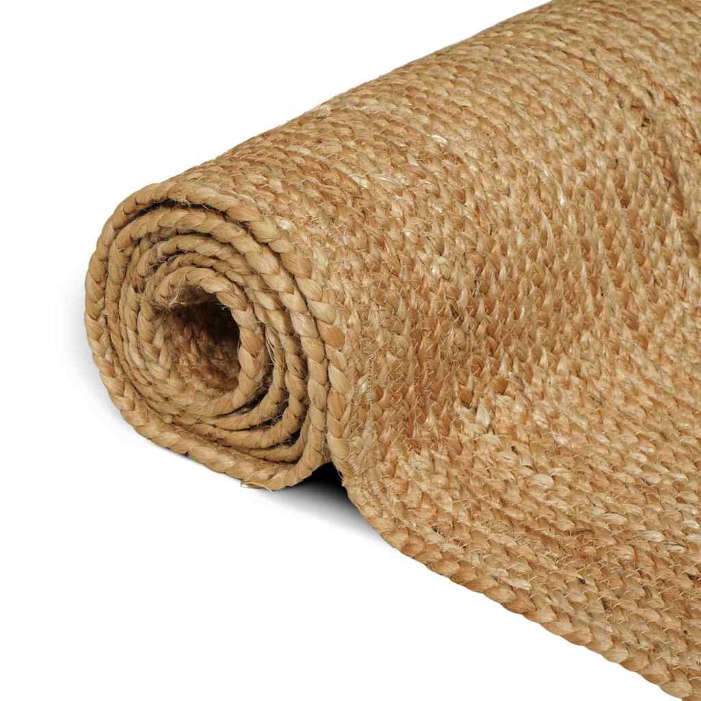 Område tæppe Naturfarvet 200 x 290 cm Jute
