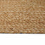 Område tæppe Naturfarvet 200 x 290 cm Jute