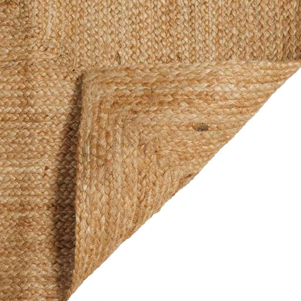 Område tæppe Naturfarvet 200 x 290 cm Jute