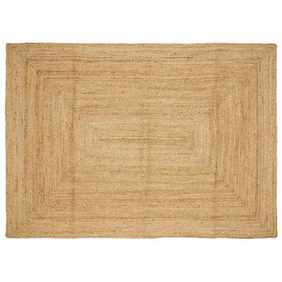 Områdetæpper Naturfarvet 200 x 290 cm Jute