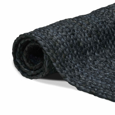Områdetæpper Rektangulær Mørkegrå 60 x 110 cm Jute
