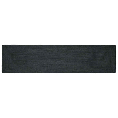 Områdetæpper Rektangulær Mørkegrå 60 x 250 cm Jute